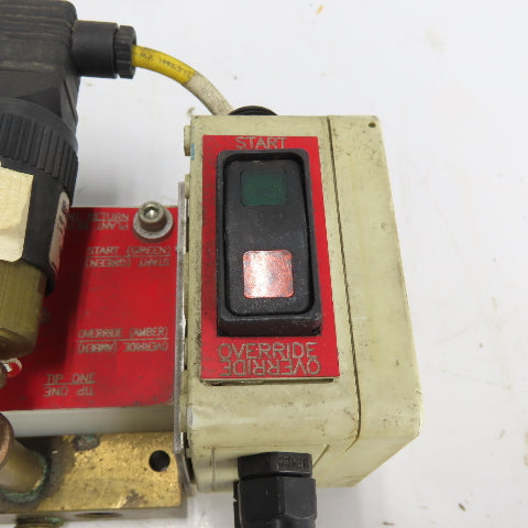 Electro-Matic AD700AC1 Weld Gun water Shut-Off Valves Assembly 120V 1/2" Sup