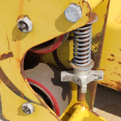 PWI 10' Wide Rolled Carpet Roofing Stationary Manual Material Dispenser Frame