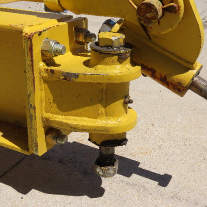 PWI 1000Lbs. 1/2 Ton 246" Swing Overbraced Tie Rod Jib Crane 18' Travel
