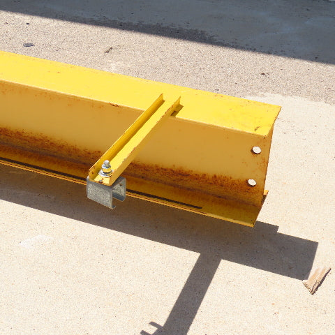 PWI 1000Lbs. 1/2 Ton 246" Swing Overbraced Tie Rod Jib Crane 18' Travel