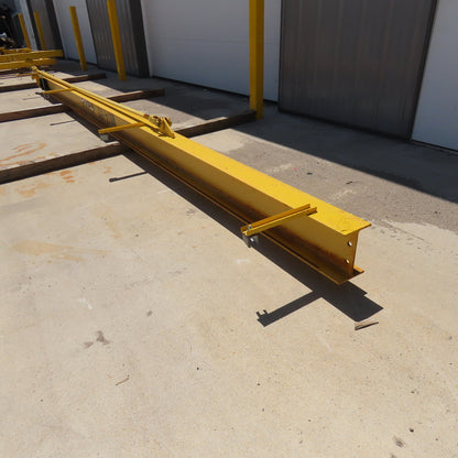 PWI 1000Lbs. 1/2 Ton 246" Swing Overbraced Tie Rod Jib Crane 18' Travel