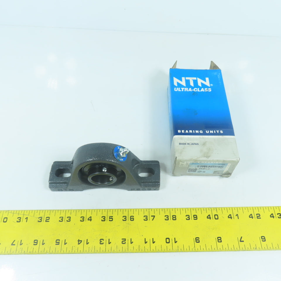 NTN UCP-1M Ultra-Class 2-Bolt Mounted Pillow Block Ball Bearing 1" Bore