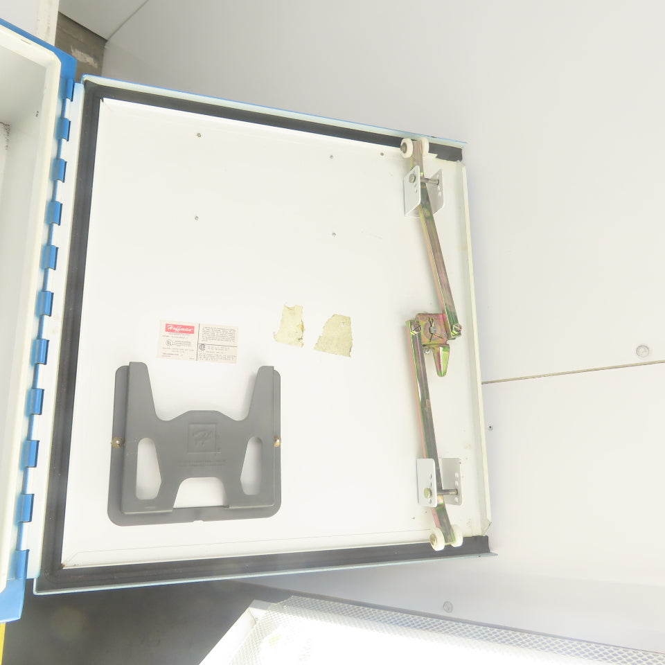 Hoffman A-244208WFLP Type 12 24" x 42" x 8" Electrical Enclosure W/ Backplate