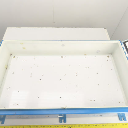 Hoffman A-244208WFLP Type 12 24" x 42" x 8" Electrical Enclosure W/ Backplate
