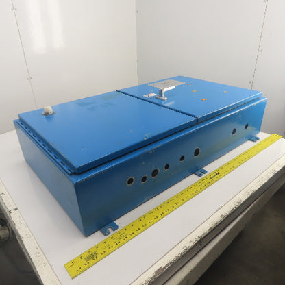 Hoffman A-244208WFLP Type 12 24" x 42" x 8" Electrical Enclosure W/ Backplate