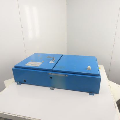 Hoffman A-244208WFLP Type 12 24" x 42" x 8" Electrical Enclosure W/ Backplate