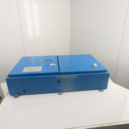 Hoffman A-244208WFLP Type 12 24" x 42" x 8" Electrical Enclosure W/ Backplate