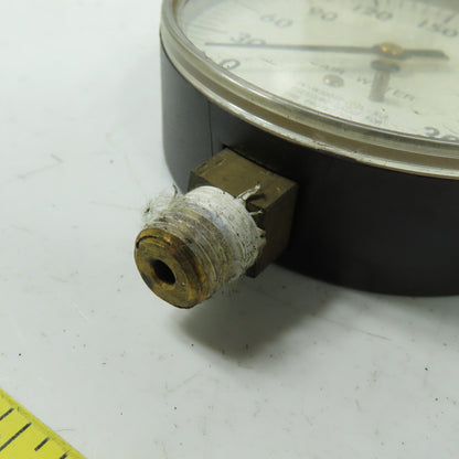 Ashcroft 5WJ63 0-300PSI Air Water Pressure Guage 1/4" NPT Lot Of 6