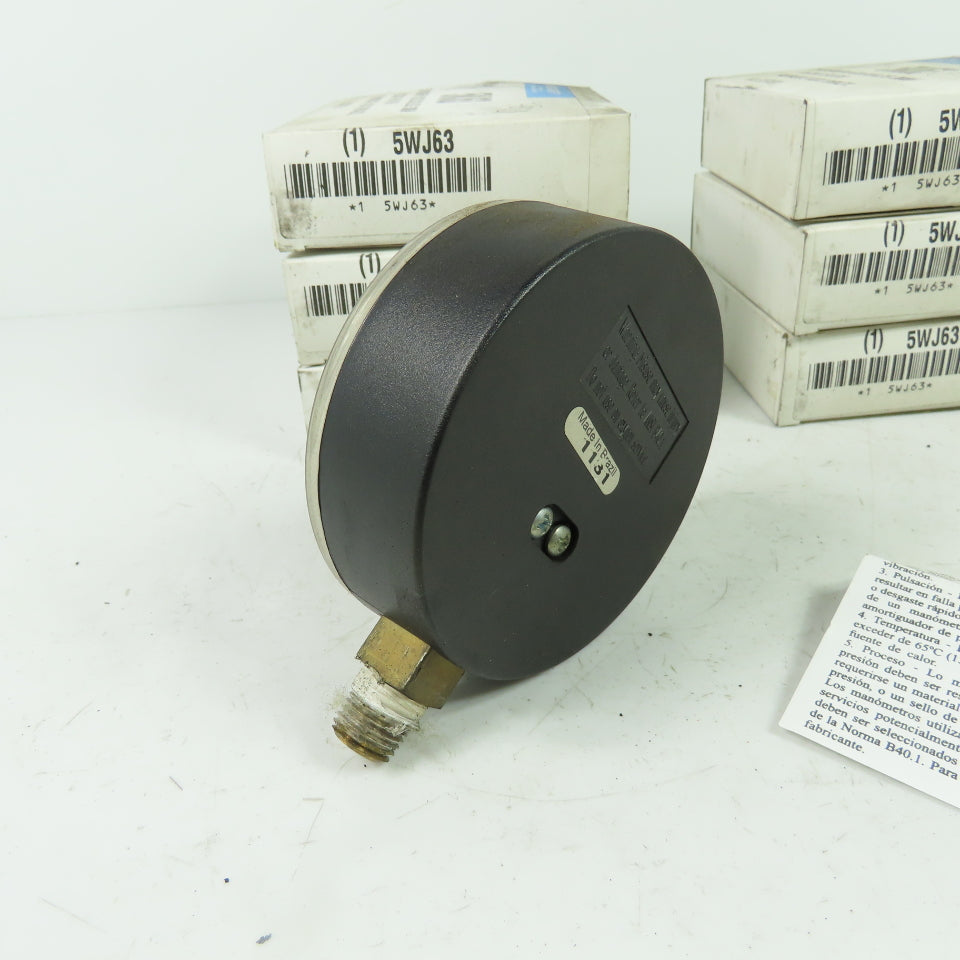 Ashcroft 5WJ63 0-300PSI Air Water Pressure Guage 1/4" NPT Lot Of 6