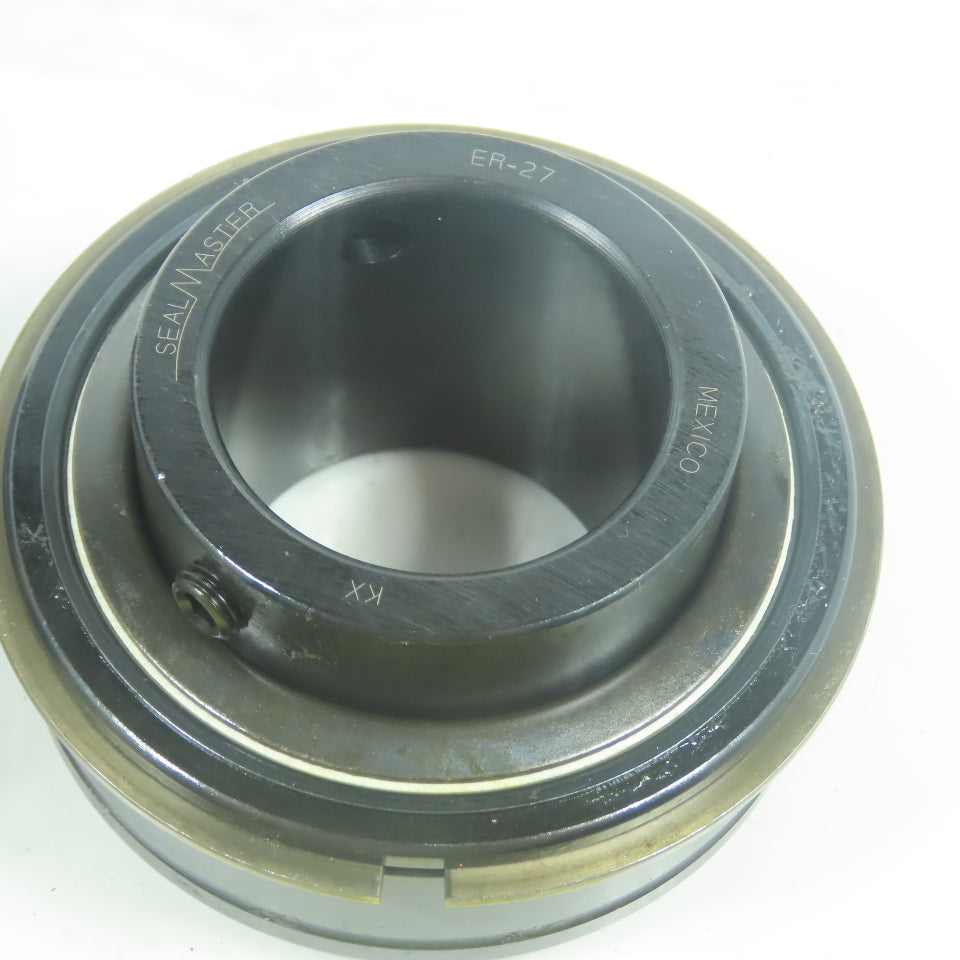 Sealmaster ER-27 Ball Insert Bearing 1-11/16" Bore 3.3470" Cylindrical OD