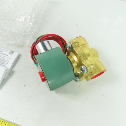 Asco 8030G003 Redhat 3/4" Solenoid Valve 120V Coil NEW