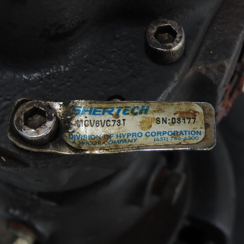 Shertech MCV6VC73T Hydraulic Gear Pump Head
