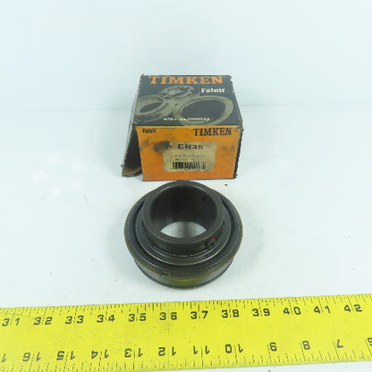 Timken Fafnir ER35 Wide Inner Ring Setscrew Locking Ball Bearings 2-3/16" Bore