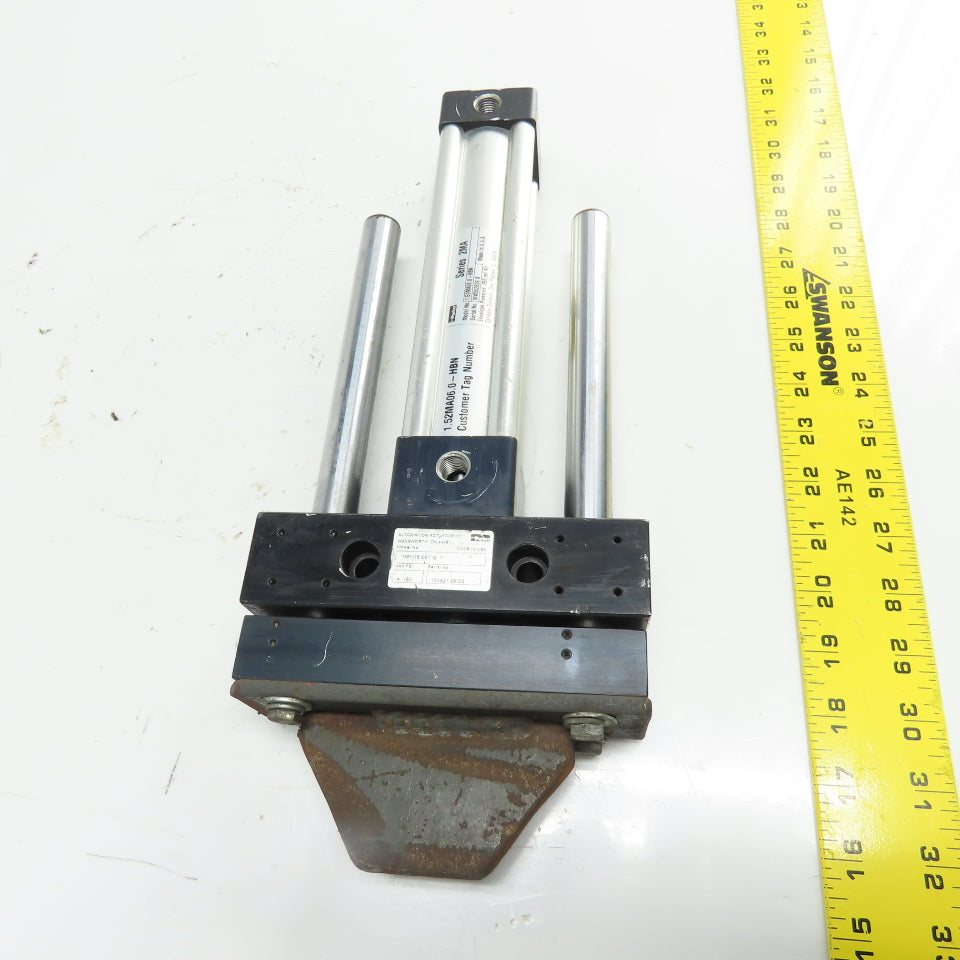 Parker HBN15-06T-B Pneumatic Guided Cylinder Slide 1.52" Bore 6" Stroke