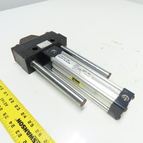Parker HBN15-06T-B Pneumatic Guided Cylinder Slide 1.52" Bore 6" Stroke