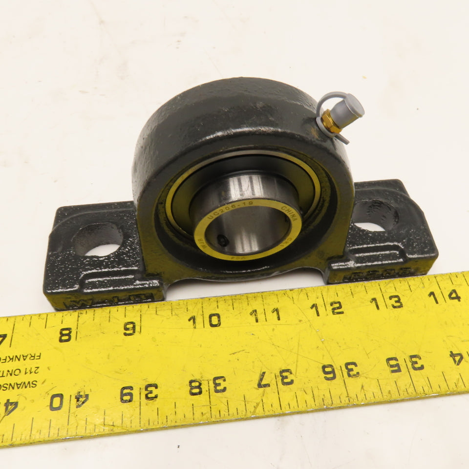Dayton 3FCP6 1-3/16" Bore 2 Bolt Mounted Pillow Block Bearing