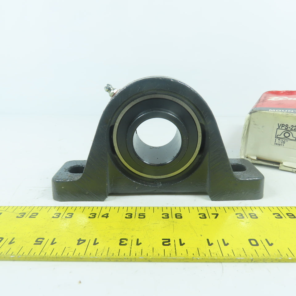 Browning VPS-223 AH 2-Bolt Pillow Block Mounted Ball Bearing 1-7/16" Bore