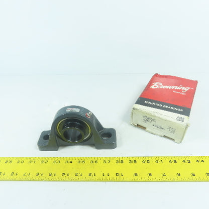 Browning VPS-223 AH 2-Bolt Pillow Block Mounted Ball Bearing 1-7/16" Bore