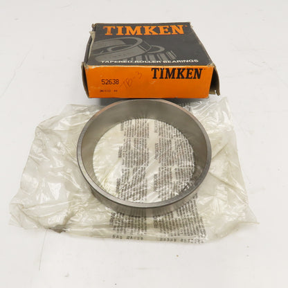 Timken 52638 Tapered Roller Bearing Single Cup 6-3/8" OD