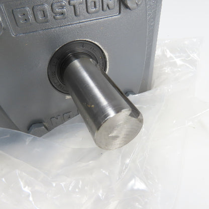 Boston Gear F721-30KZ-B5-J1-RO 30:1 Ratio Worm Gear Reducer 50.33RPM Out NEW
