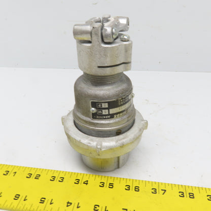 Crouse Hinds APJ3573 5 Pole Electric Plug 600V 250VDC 30A 5W