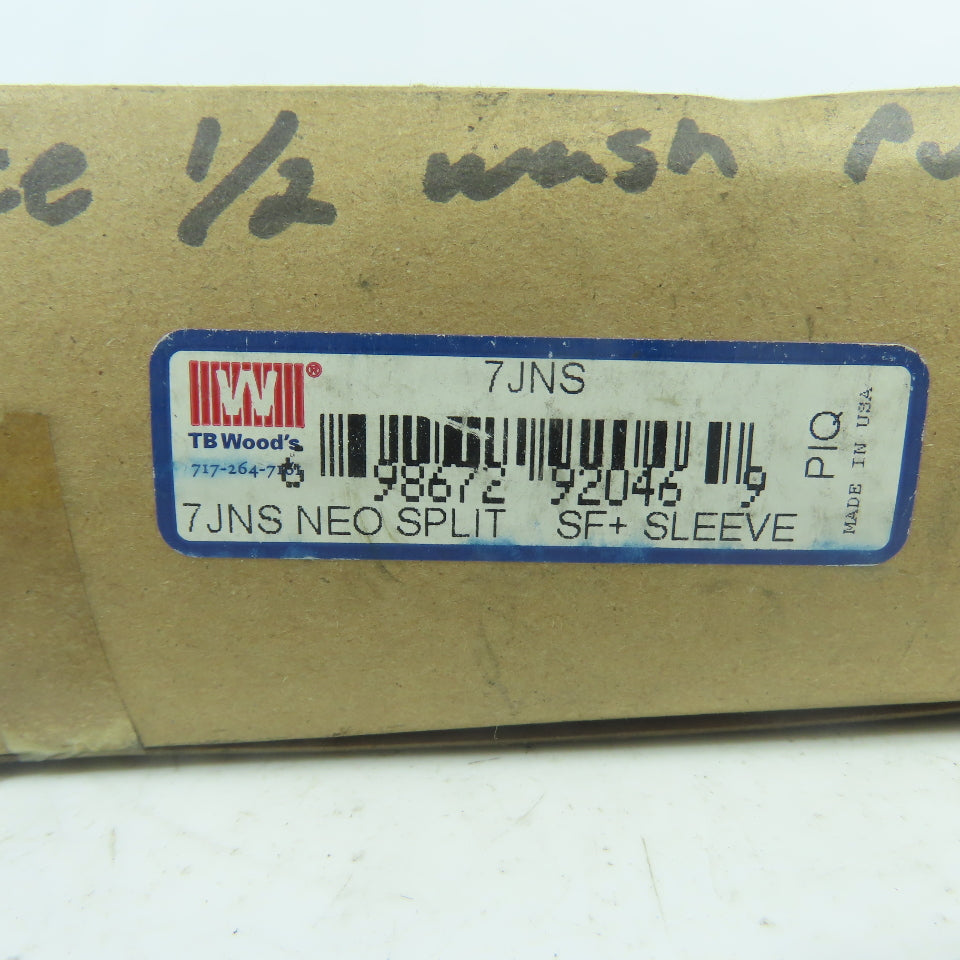 TB Woods 7JNS 32ZP88 Neoprene Split Coupling Sleeve