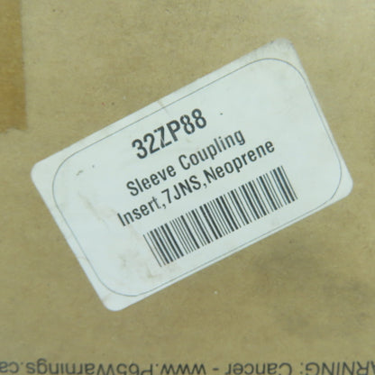 TB Woods 7JNS 32ZP88 Neoprene Split Coupling Sleeve