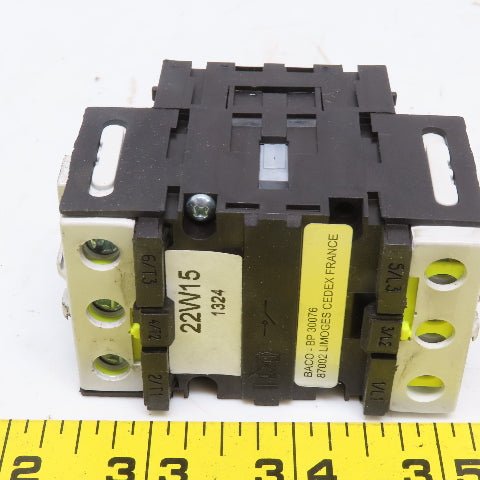 BASCO 222 102 0172001 Electric Switch Disconnector W/Operator 3Pole 7.5HP 600V