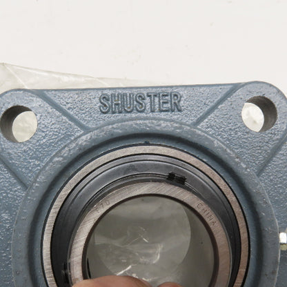 Shuster F209 1-3/4" Bore 4 Bolt Mount Flange End Bearing
