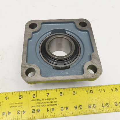 Shuster F209 1-3/4" Bore 4 Bolt Mount Flange End Bearing