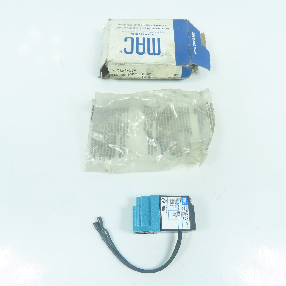 MAC TM-DAAP-1DA Pneumatic Solenoid Valve 25-150PSI 120V Coil