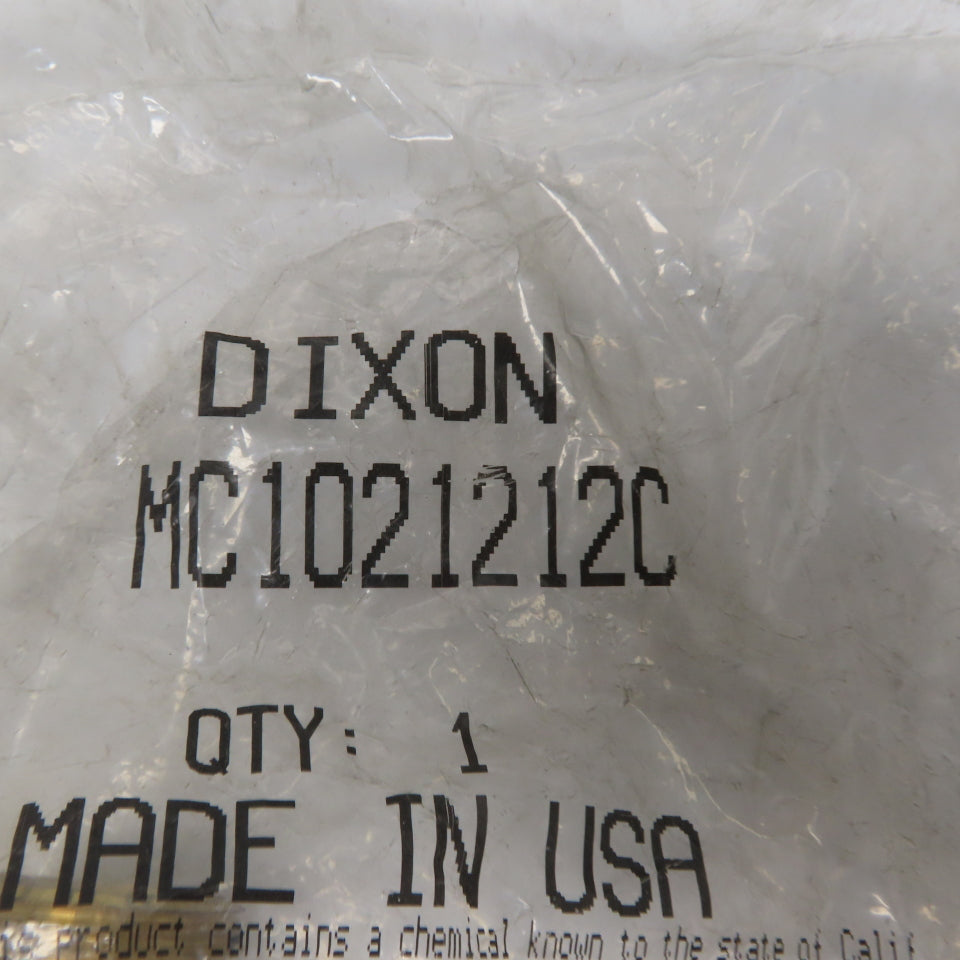 Dixon 1021212C 3/4" Male NPT x 3/4" Brass Hose Barb Lot of 4