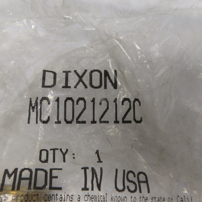 Dixon 1021212C 3/4" Male NPT x 3/4" Brass Hose Barb Lot of 4