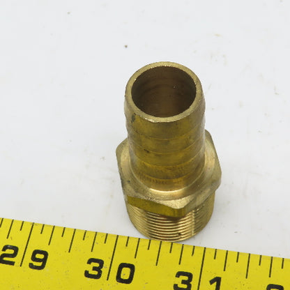 Dixon 1021212C 3/4" Male NPT x 3/4" Brass Hose Barb Lot of 4