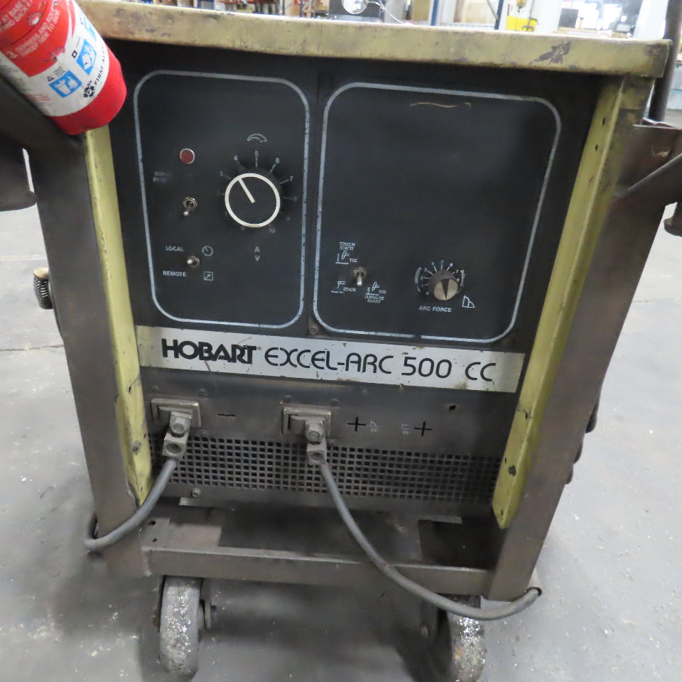 Hobart Excel-ARC 5000 200-575V 3Ph 36VDC ARC Stick Welder 400A Wheel Package