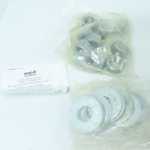 Wej-it ANKR-TITE 3/4" x 7" Galvanized Concrete Wedge Anchors Lot Of 10