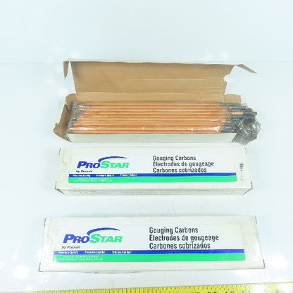 ProStar PRS2204-3003 DC Pointed Gouging Carbons 1/4" x 12" Lot Of 150