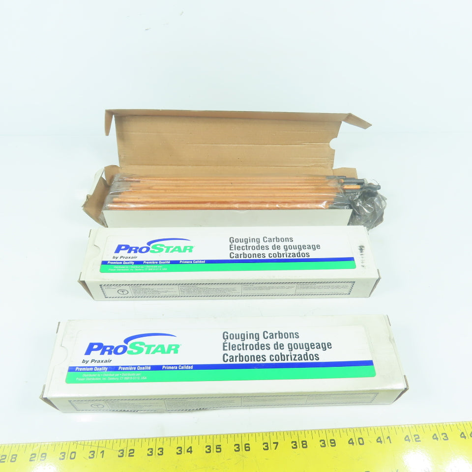 ProStar PRS2204-3003 DC Pointed Gouging Carbons 1/4" x 12" Lot Of 150