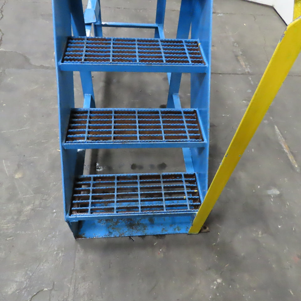 5 Step Stair Case 42-1/2" Working Height Left Exit 22" x 36" Landing