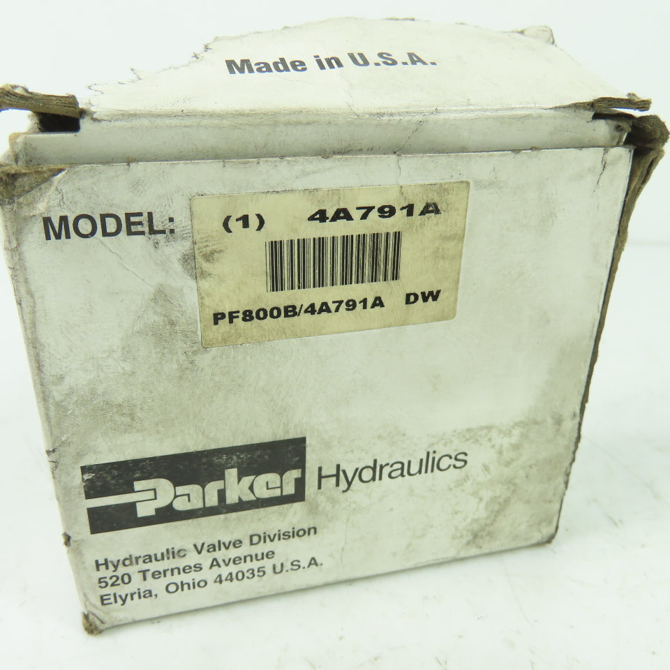 Parker PF800B/4A791A Flow Control Valve 2000PSI