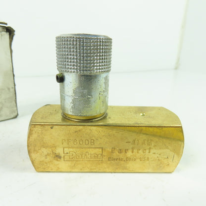 Parker PF800B/4A791A Flow Control Valve 2000PSI