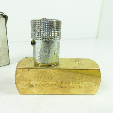 Parker PF800B/4A791A Flow Control Valve 2000PSI