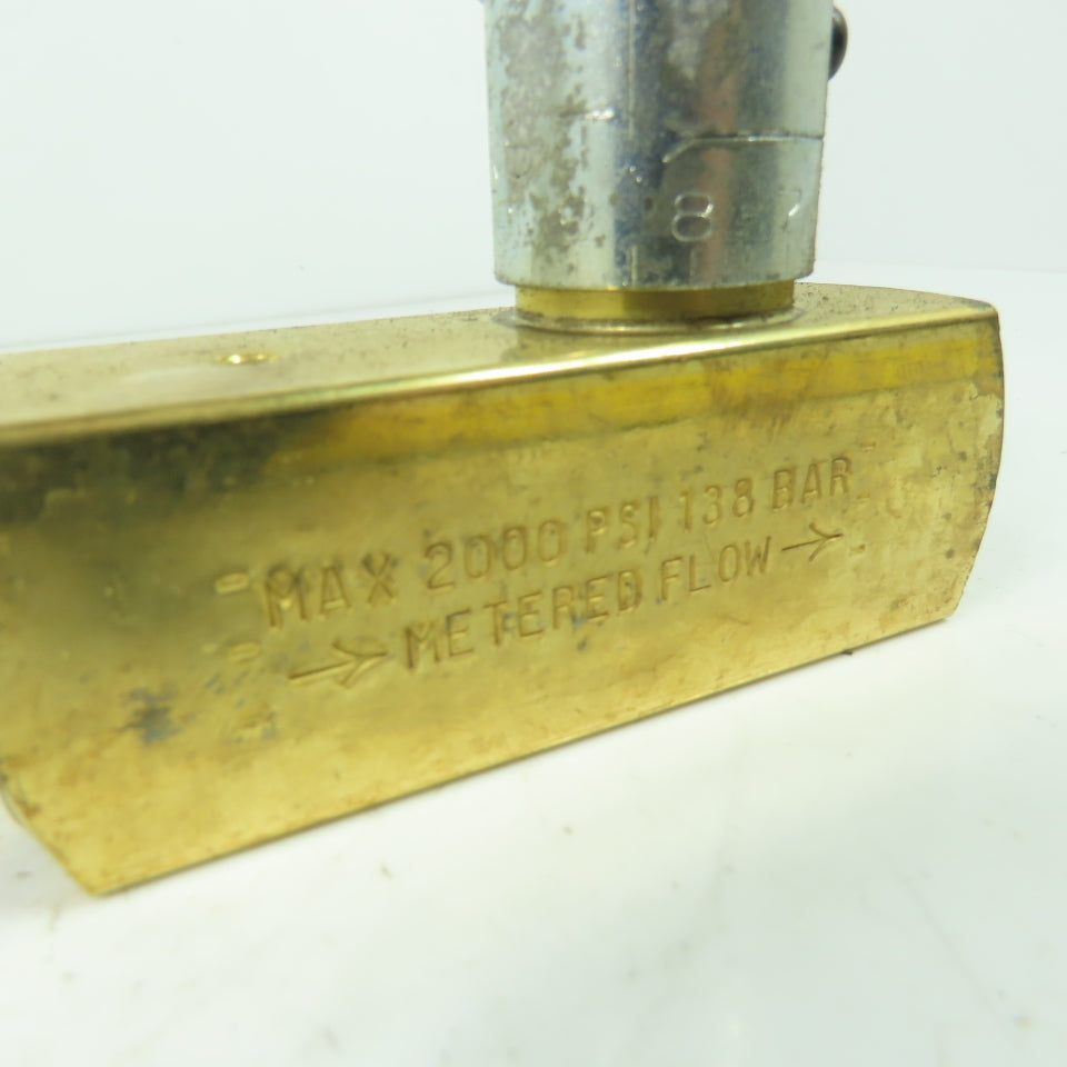 Parker PF800B/4A791A Flow Control Valve 2000PSI