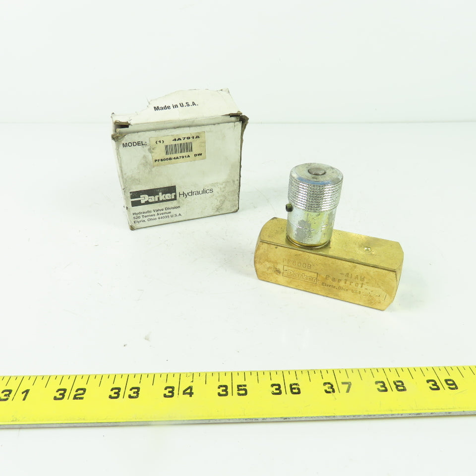 Parker PF800B/4A791A Flow Control Valve 2000PSI