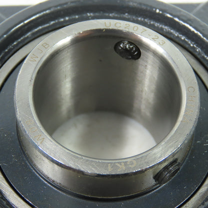 WJB F207 4-Bolt Flange Mount Ball Bearing 1-7/16" Bore