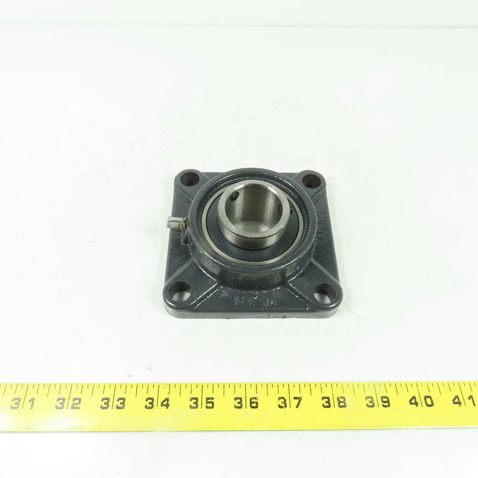 WJB F207 4-Bolt Flange Mount Ball Bearing 1-7/16" Bore