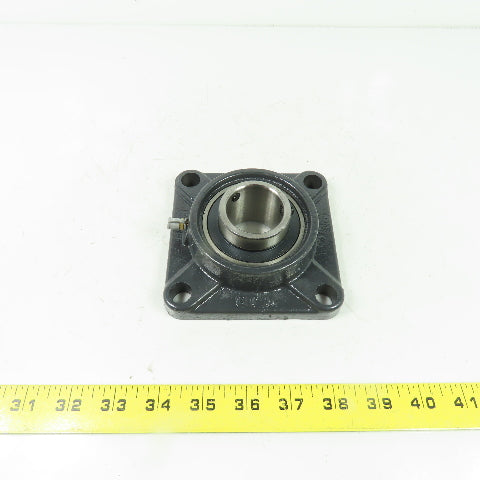 WJB F207 4-Bolt Flange Mount Ball Bearing 1-7/16" Bore