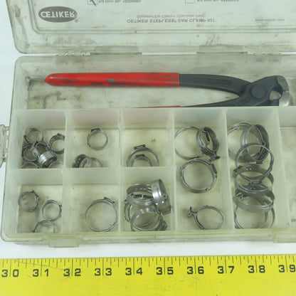 Oetiker 18500060 Stepless Ear Clamp Kit Stainless Steel (Incomplete)