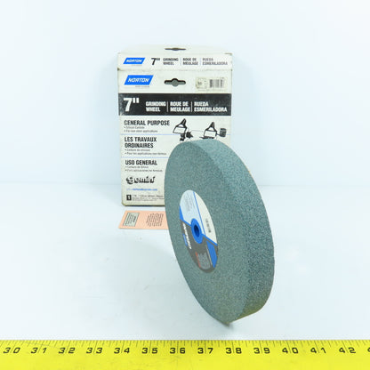 Norton 42300 7" x 1" x 1" Gemini Crystolon Med 60 Bench Grinder Wheel