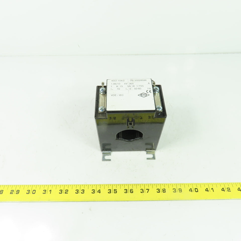 Ritz KSO 104/2 300A - 1A 1.86/10kV 50/60Hz Current Transformer